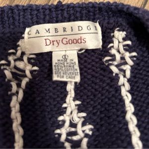 Cambridge dry goods cable knit sweater size S